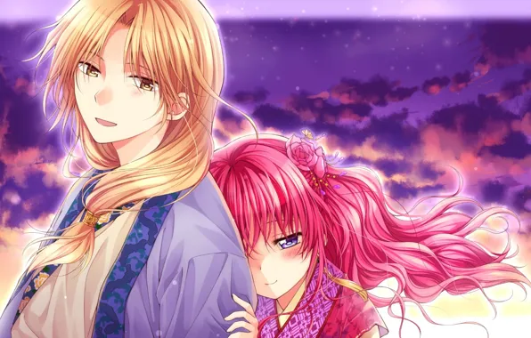 Аниме, арт, Рассвет Йоны, Akatsuki no Yona, Йона, СуВон