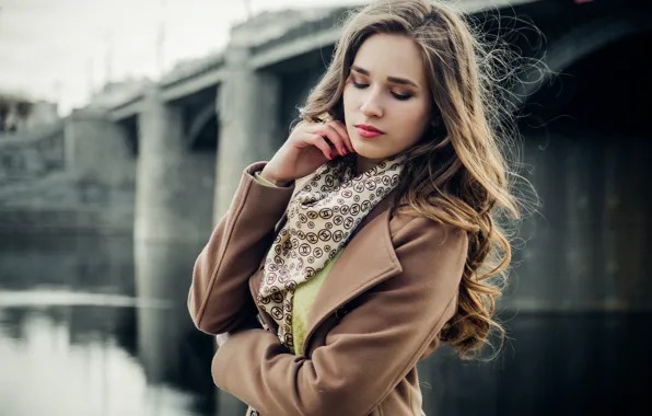 Картинка city, light, girl, fashion, young, model, sun, street