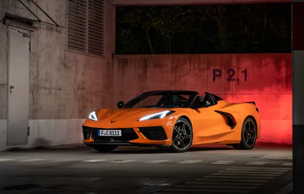 Corvette, Chevrolet, Stingray, 2021