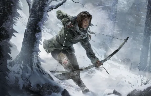 Tomb Raider, Snow, Lara croft