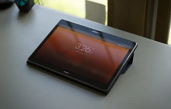 Часы, Чехол, Samsung, Планшет, Tab S 10.5, Timely