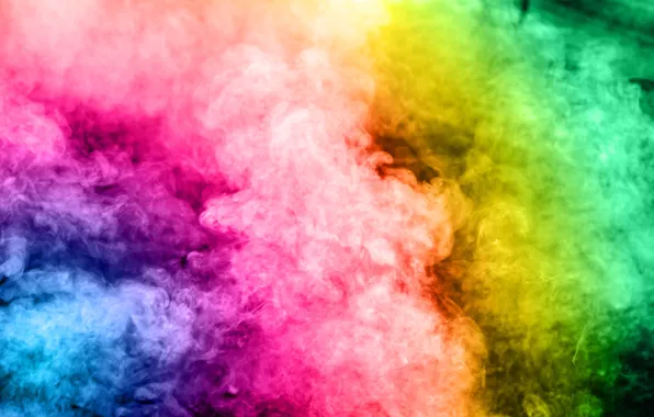 Картинка фон, дым, цвет, colors, colorful, abstract, rainbow, smoke