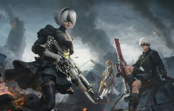 Картинка game, call of duty, mobile, nier automata
