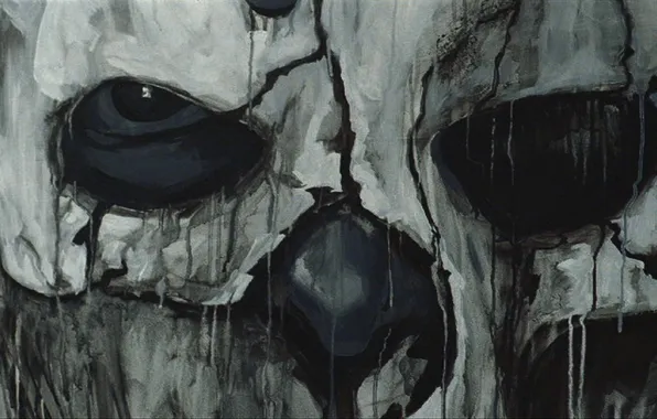 Картинка череп, маска, skull, creepy