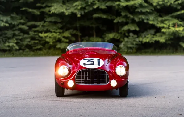 Картинка Ferrari, front, 212, 1951, headlights, Ferrari 212 Export Barchetta