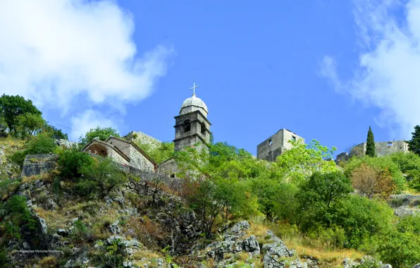 Природа, гора, черногория, котор