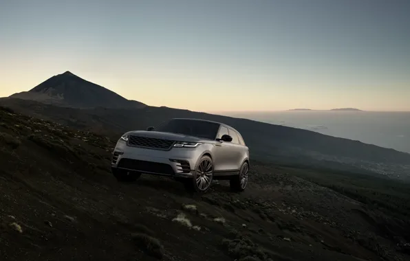 Вечер, Range Rover, кроссовер, CGI, Velar