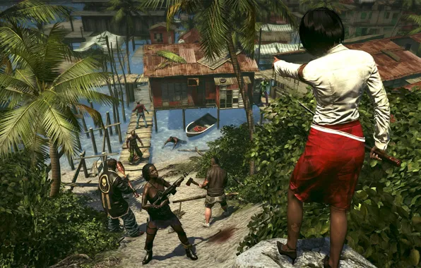 Зомби, Логан, Dead Island, Парна, Сянь, Сем Би
