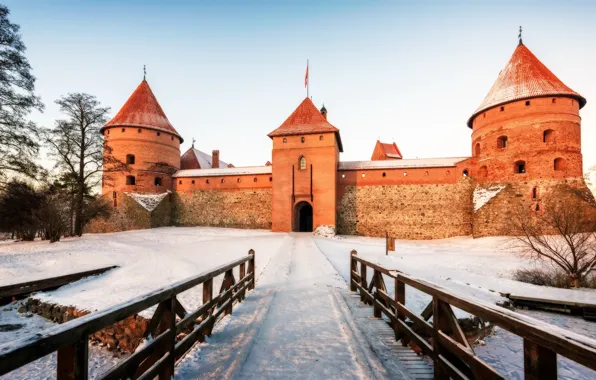 Trakai, Lietuva, pilis