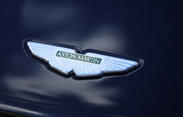 Car, aston martin, auto, blue, british, automobile, badge, automotive