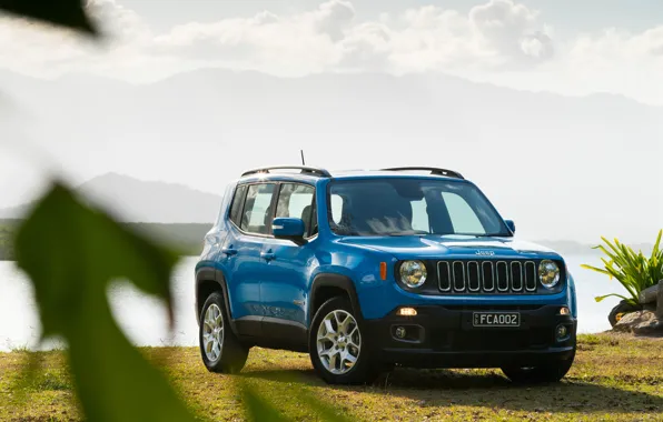 Листок, джип, Jeep, Renegade, longitude