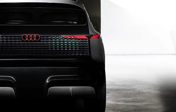 Audi, вид сзади, часть кузова, Urbansphere