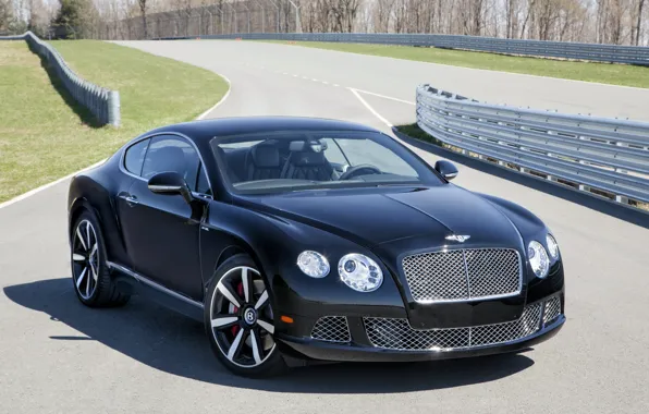 Машина, обои, Bentley, автомобиль, передок, красавец, Continental GT Speed, Le Mans Edition