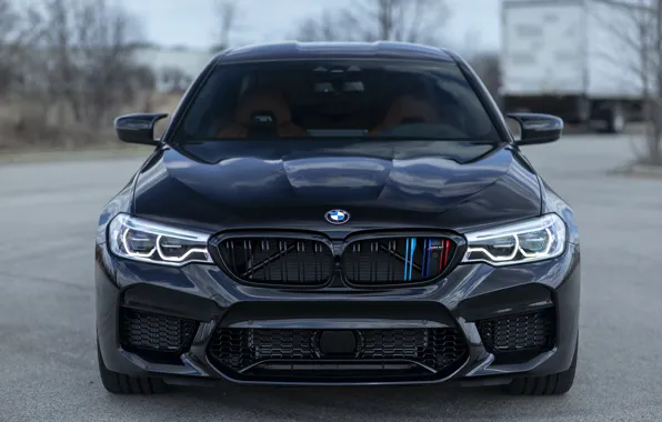 BMW, Front, Black, Sight, F90