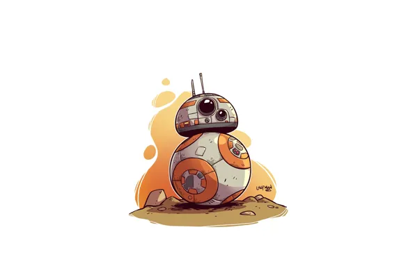 Star wars, BB-8, Derek Laufman