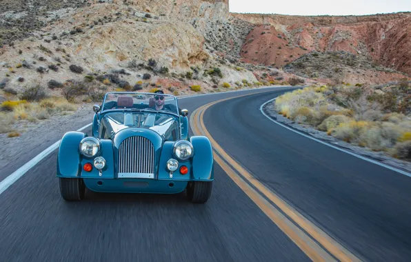 Car, road, Morgan, Plus 4, Morgan Plus 4