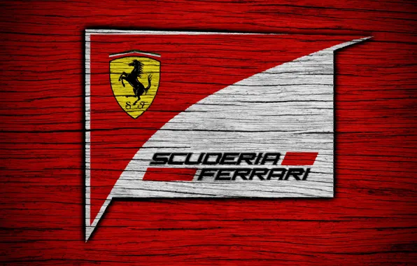 Wallpaper, sport, logo, Formula 1, Scuderia Ferrari