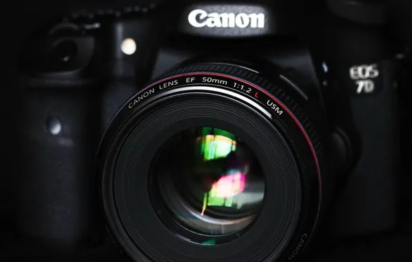 Картинка фотоаппарат, объектив, 2 L, Canon EOS 7D, EF 50mm f/1