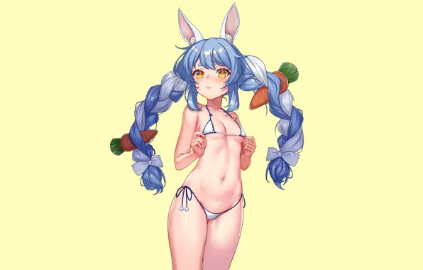 Girl, sexy, long hair, boobs, anime, beautiful, pretty, erotic