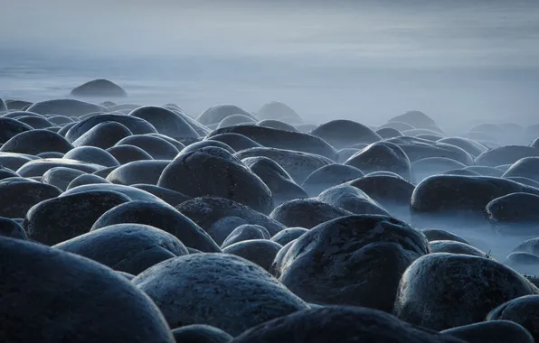 Картинка море, камни, каменный пляж, Denis Zakalyapin