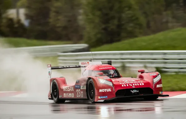 Картинка Фары, Spa, WEC, 2015, Сыро, Nissan GT-R LM Nismo