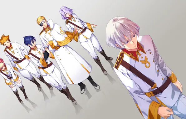 Аниме, арт, парни, Kakumeiki Valvrave