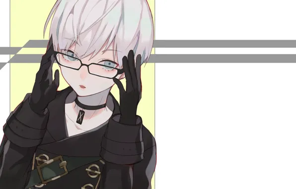 Арт, очки, Nier Automata, YoRHa No 9 Type S