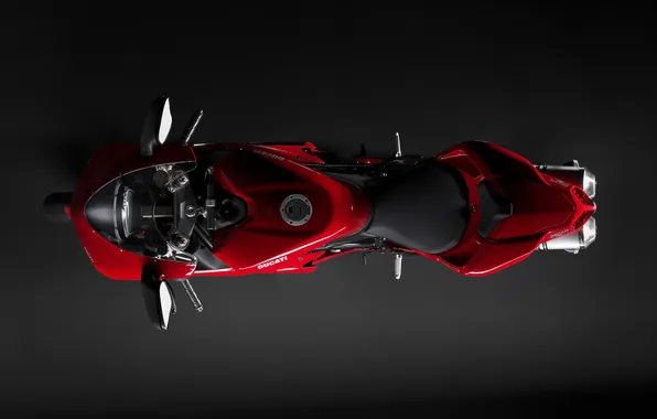 Red, Ducati, shadows