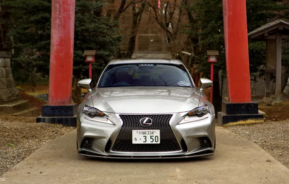 Lexus, wheels, tuning, front, vossen, IS 350