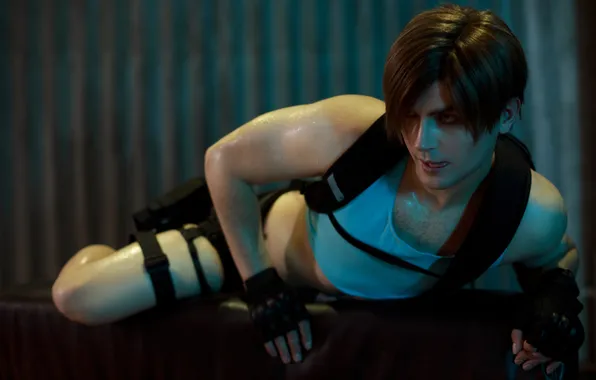 Парень, косплей, cosplay, Residen Evil, Грейсон, GraysonFin cosplay, GraysonFin