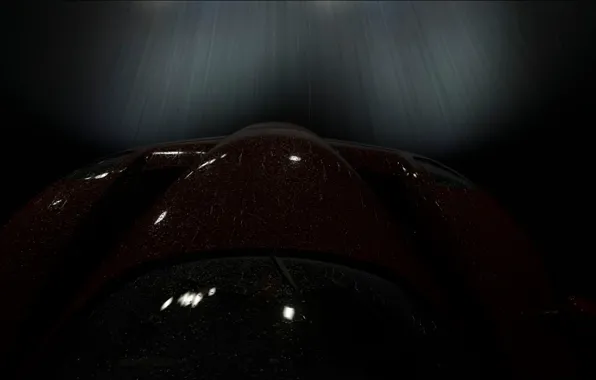 Картинка ночь, скорость, Ferrari Enzo