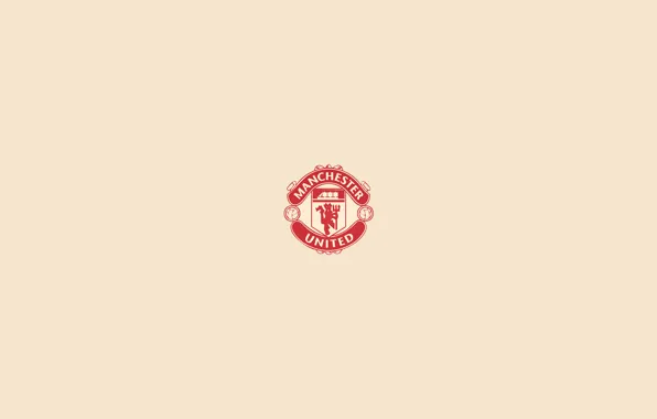 Logo, minimalism, manchester united, soccer