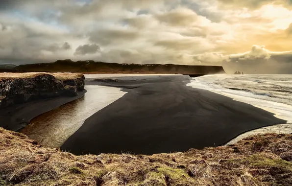 Море, берег, Reynisfjara