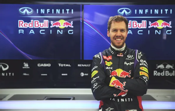 Гонщик, Formula 1, Vettel, Чемпион, Sebastian