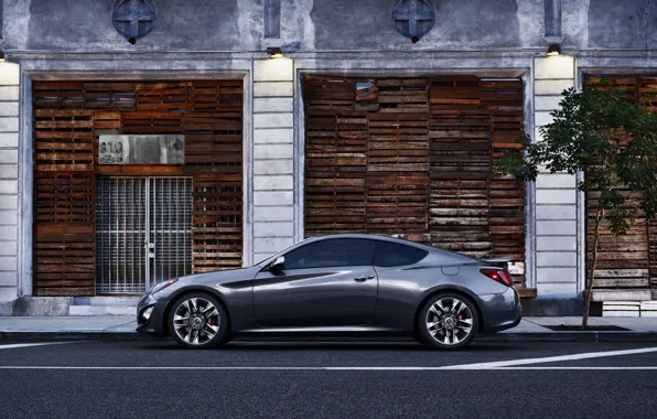 Город, купе, Hyundai, Coupe, Genesis