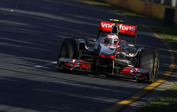 McLaren, 2011, Australia, Jenson Button, Дженсон Баттон, гран-при Австралии