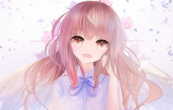 Цветы, улыбка, девочка, Форма голоса, Koe No Katachi
