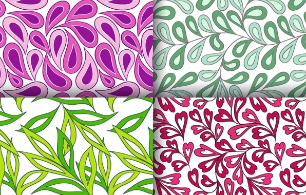 Цветы, фон, texture, color