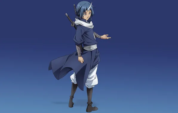 Демон, парень, О моём перерождении в слизь, That Time I Got Reincarnated as a Slime
