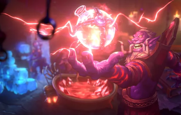 WoW, ВоВ, Hearthstone, WarCarft, Алхимик, Хартстоун, Прибамбасск