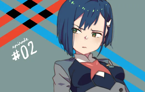 Злость, девочка, Ичиго, Darling In The Frankxx, Милый во Франксе
