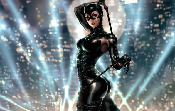Картинка catwoman, gotham, eleganc