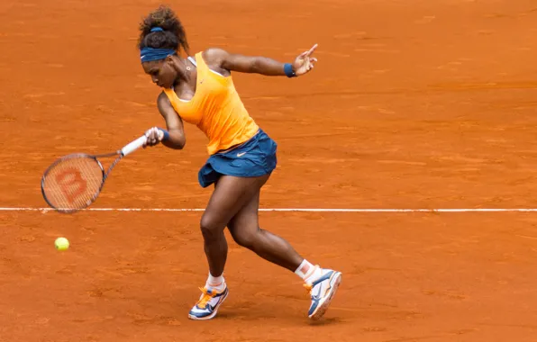 Теннис, корт, Serena Williams