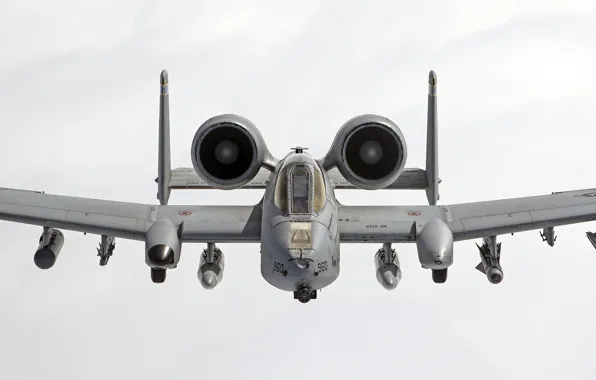 Картинка небо, кабина, штурмовик, Thunderbolt II, «Тандерболт» II, A-10C