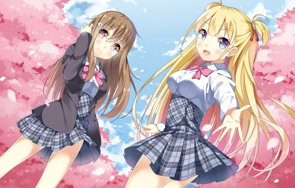 Картинка девушка, anime, art, Koi Suru Kanojo no Bukiyou na Butai