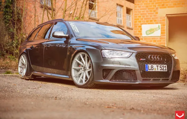 Картинка Audi, ауди, RS4, vossen wheels