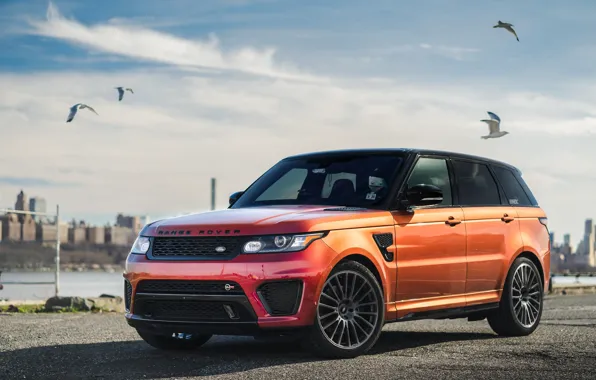 Картинка Land Rover, Range Rover, Sport, Chameleon, SVR