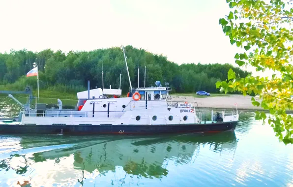 Река, судно, параход
