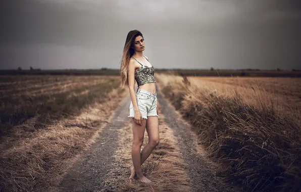 Дорога, девушка, настроение