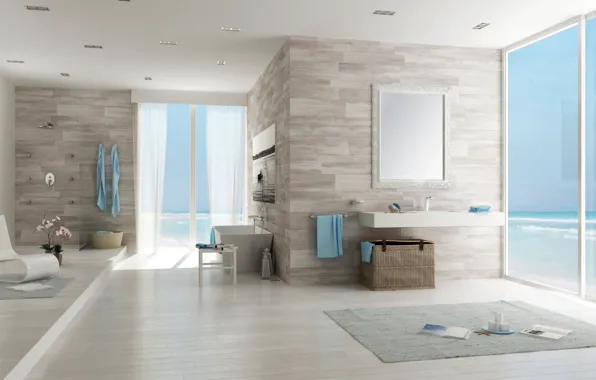 Картинка design, style, interior, luxury bathroom